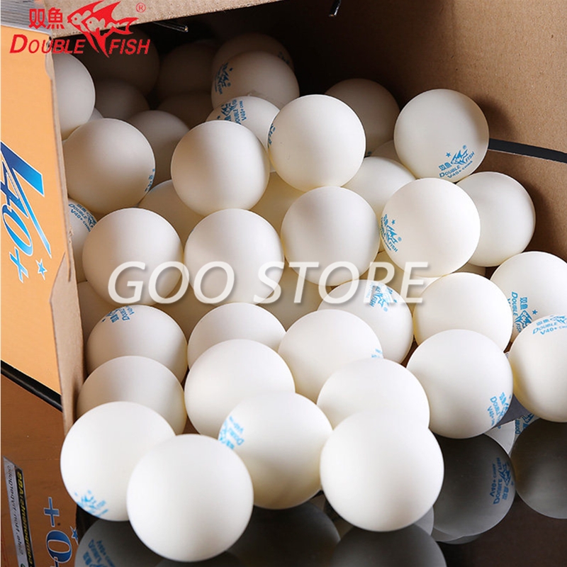 Table Tennis Game Pc - 100 ballen Double Fish V40+ 1-Star