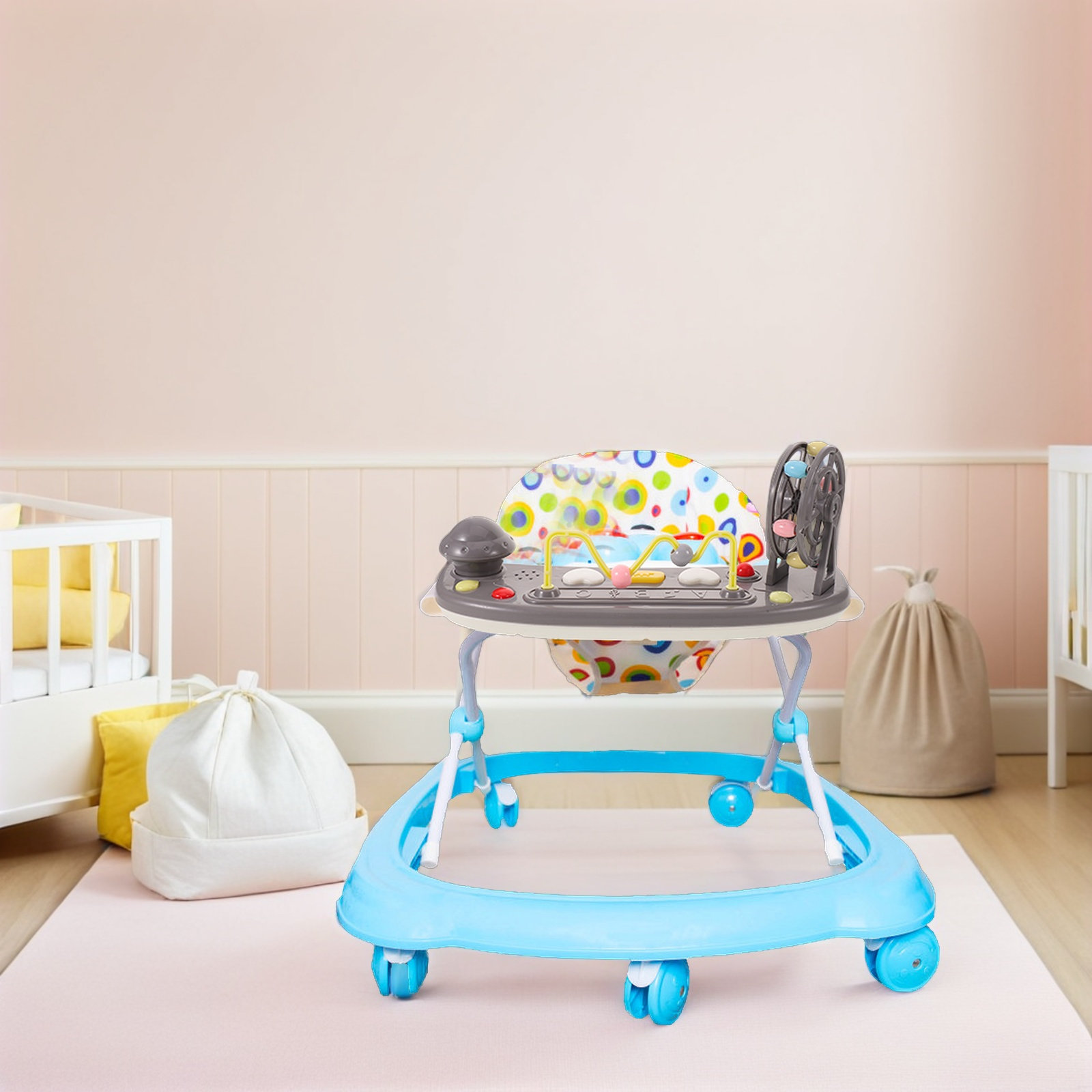 Table Tennis Zone - Baby Walker Muziekplank Vervangingspaneel Afneembaar Geluidsactiviteitenblad
