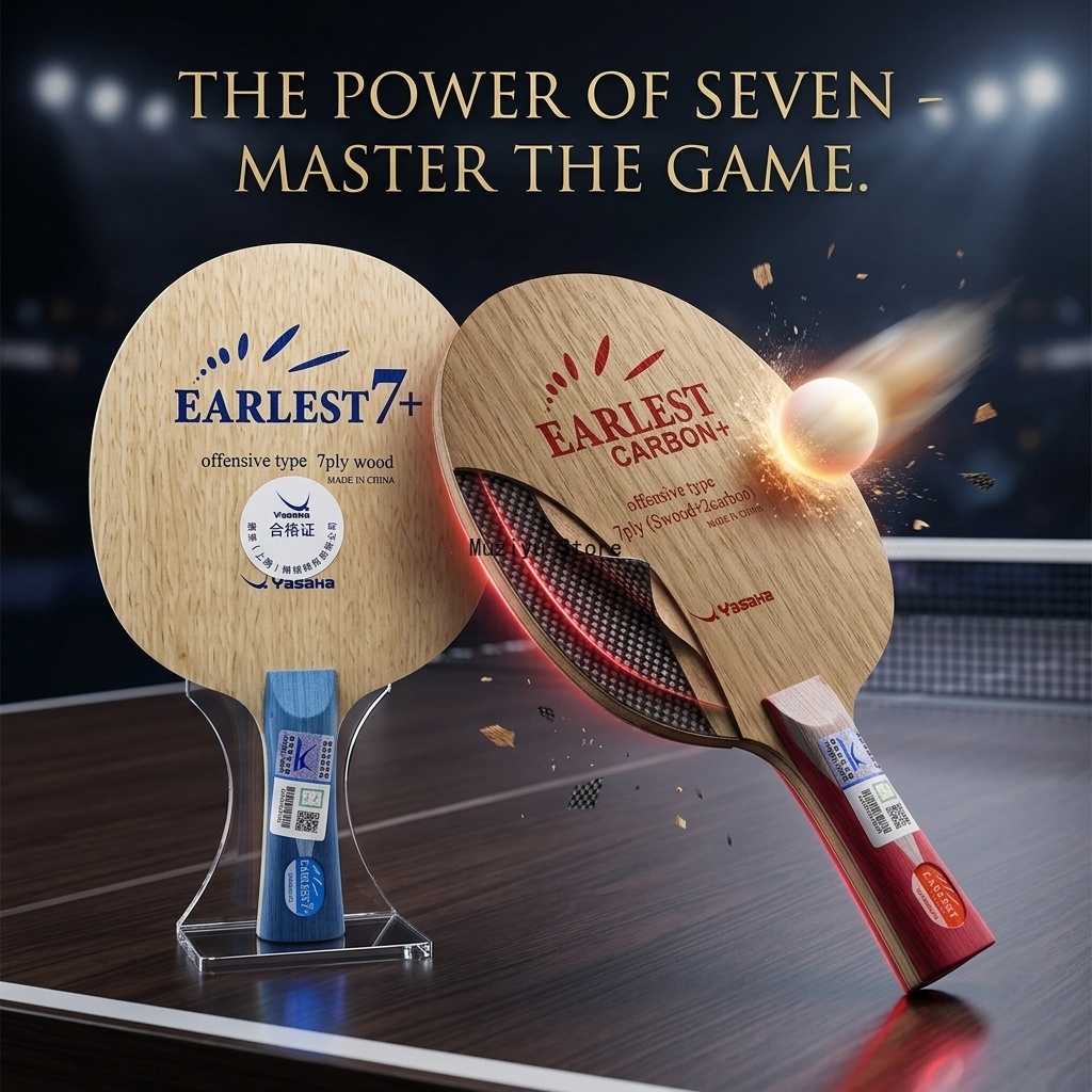 Table Tennis Elite - YASAKA Elite 7-laags puur hout en