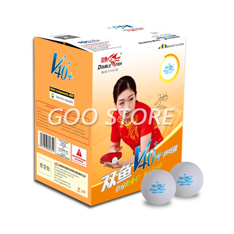 100 ballen Double Fish V40+ 1- - Table Tennis Game Pc recensie en prijs