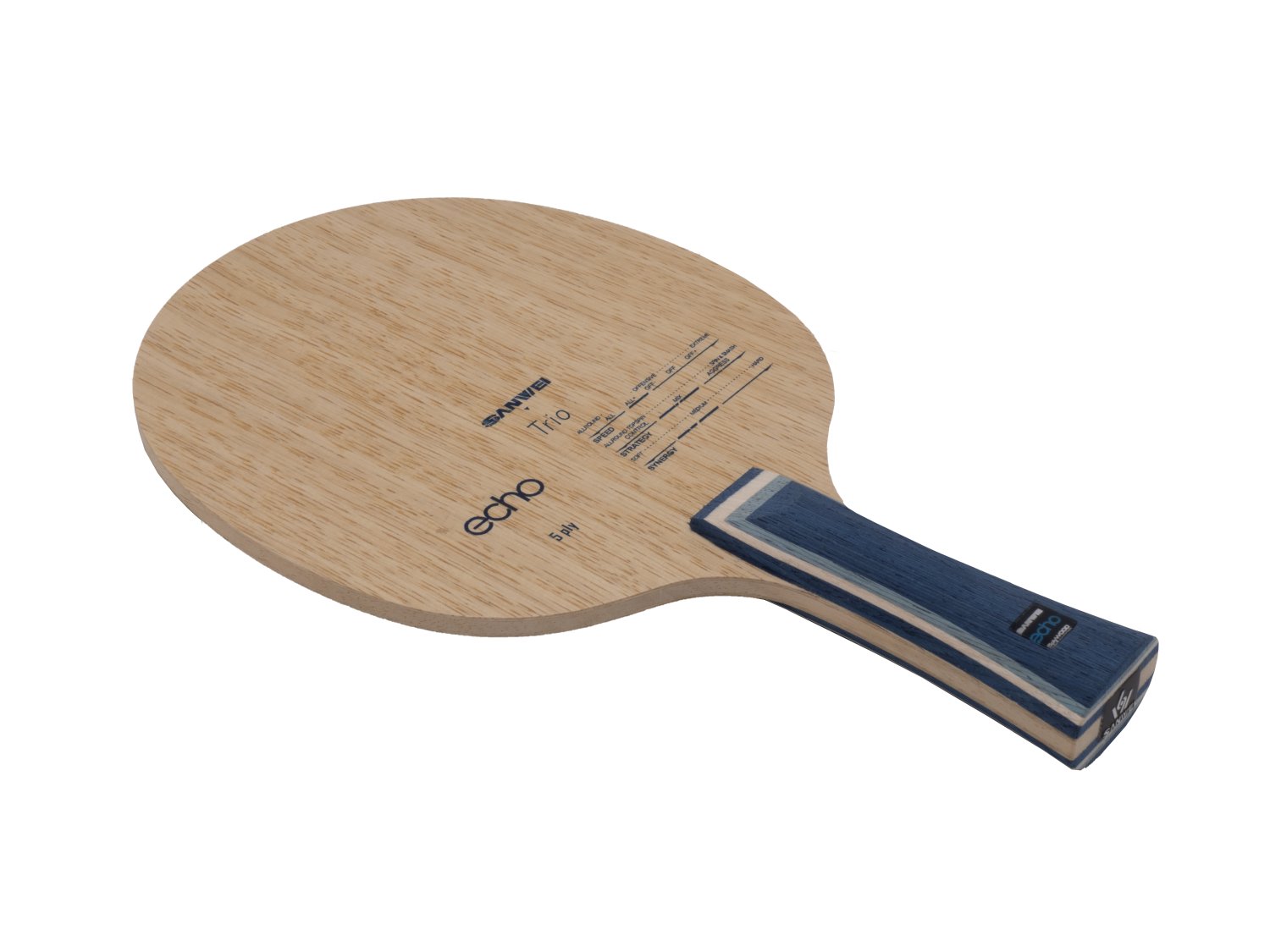 SANWEI Echo Tafeltennisblad 5- - Table Tennis Viscaria recensie en prijs