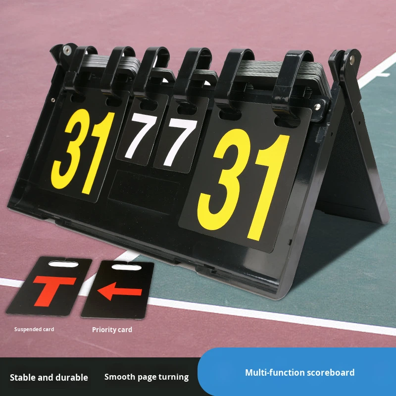 Dubbelzijdig omkeerbaar scoreb - Table Tennis Match recensie en prijs