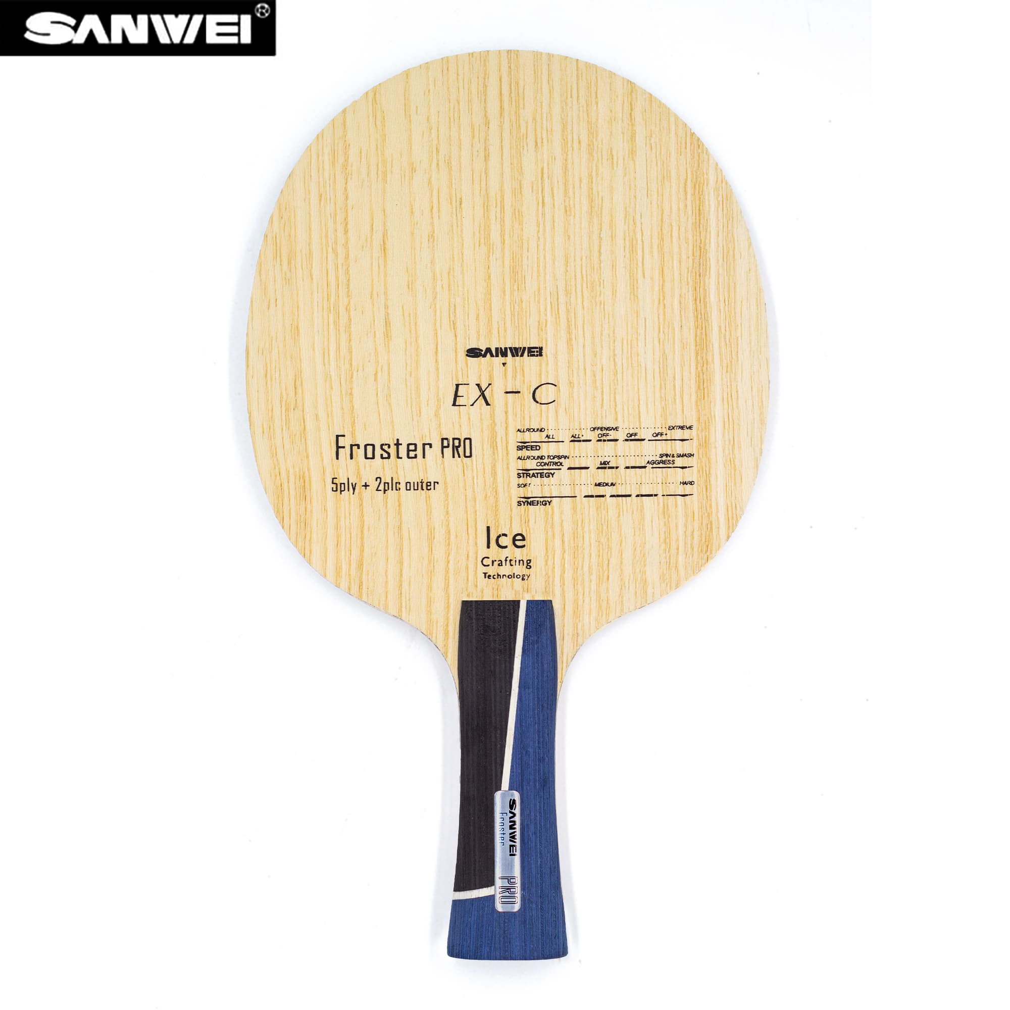SANWEI ALC Tafeltennis Blade F - Table Tennis Edge recensie en prijs